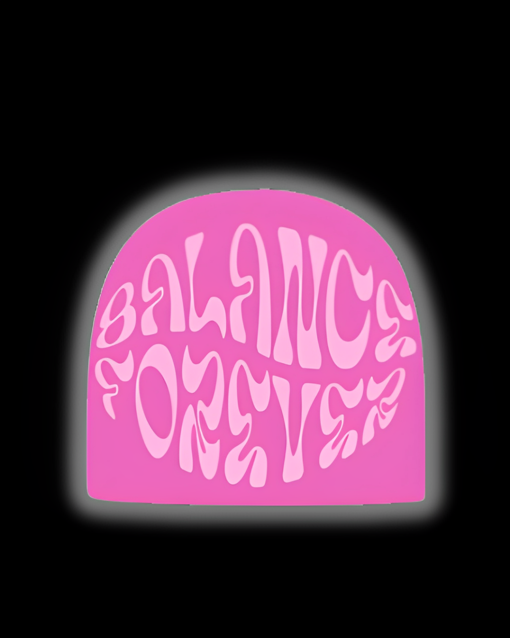 Pink 8ALANCE FOREVER Beanie